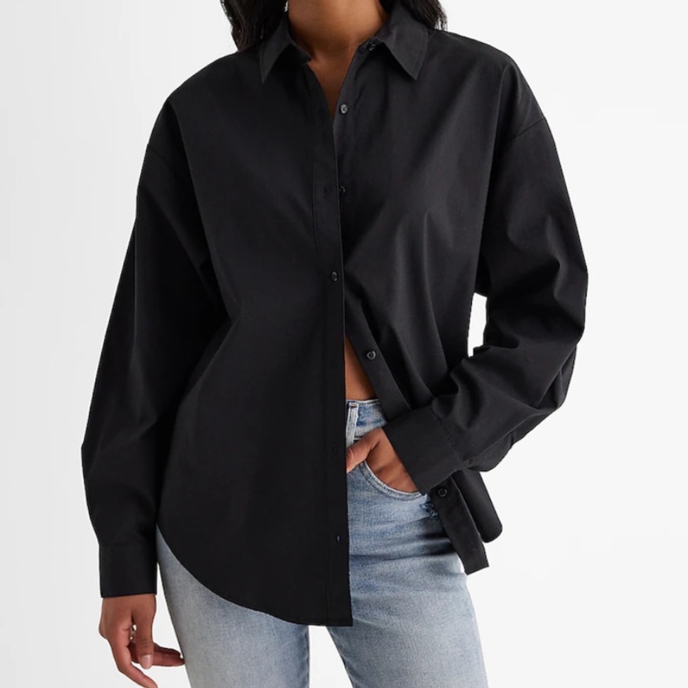 NWT EXPRESS Boyfriend Portofino Shirt
